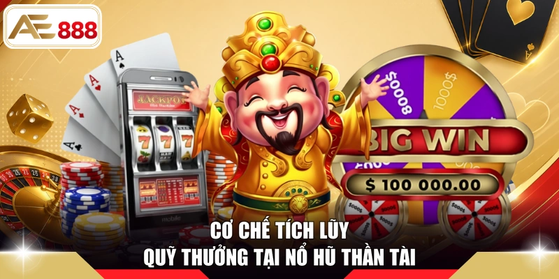 Cơ chế tích lũy quỹ thưởng tại nổ hũ Thần Tài