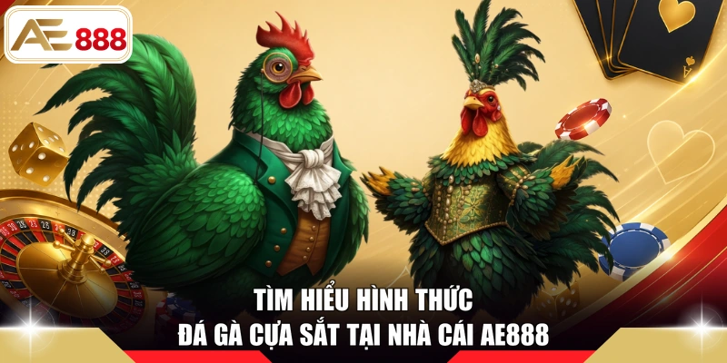 Tìm hiểu hình thức đá gà cựa sắt tại nhà cái AE888